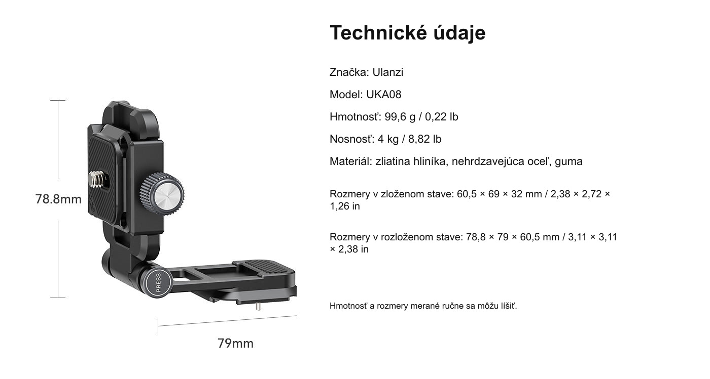 Technické údaje