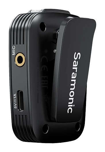 Saramonic Blink500 T4 – Klip, vstup pre mikrofón a USB-C