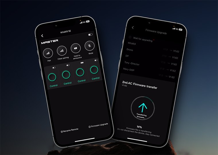 Saramonic WiTalk9 SE 3S – Aplikácia Saramonic
