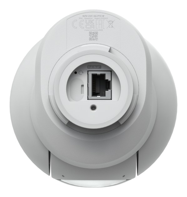 Ubiquiti UniFi Protect G6 PTZ, biela – PoE+, microSD a obojsmerný zvuk