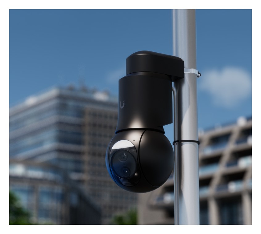 Ubiquiti UniFi Protect G6 PTZ, čierna – Montáž na stenu, strop aj stĺp