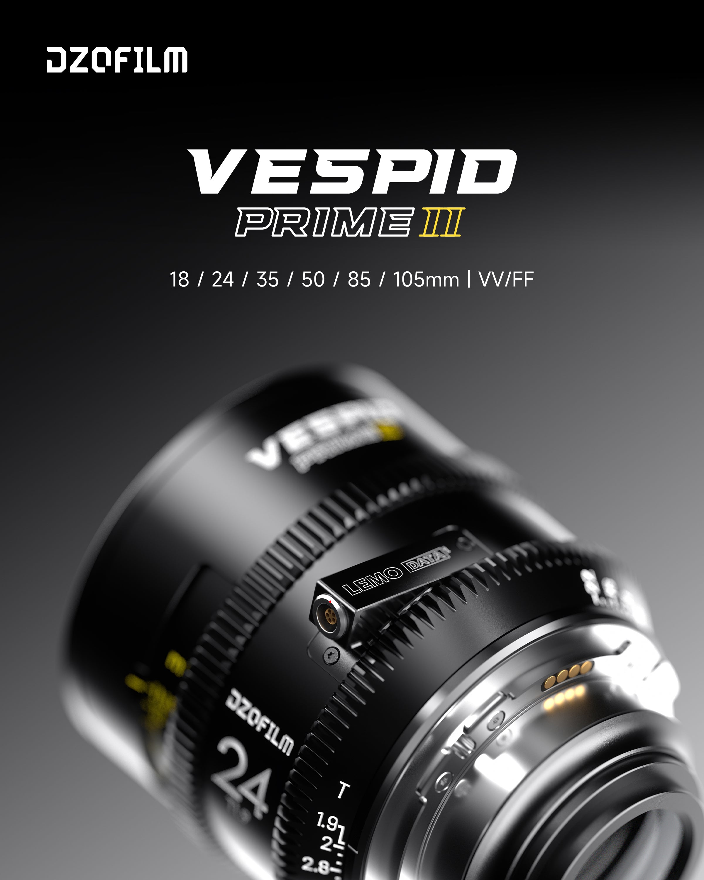 Oficiálna optická prezentácia radu Vespid Prime2 s ohniskom 24 mm