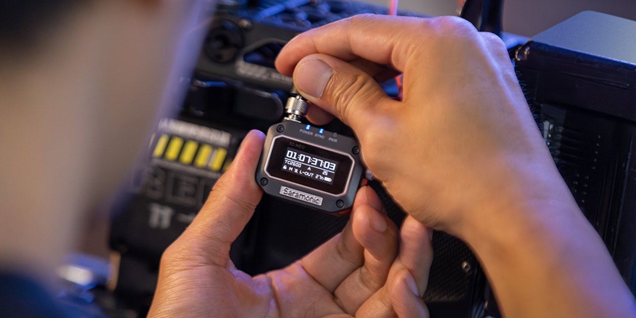 Saramonic TC-NEO Kit – OLED displej a otočný ovládač