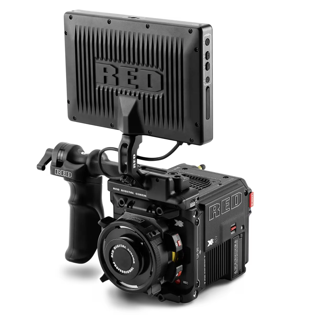 Příslušenství Cine Essentials Packu RED V-RAPTOR XE