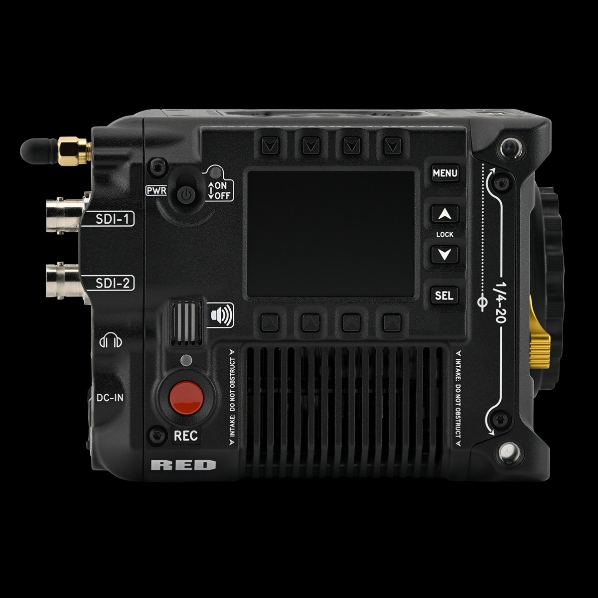Detail kamery RED V-RAPTOR XE Z Mount