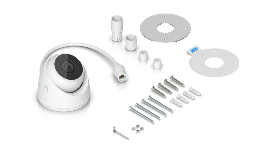 Ubiquiti UniFi Protect G5 Turret Ultra, biela – Jeden kábel pre dáta aj napájanie
