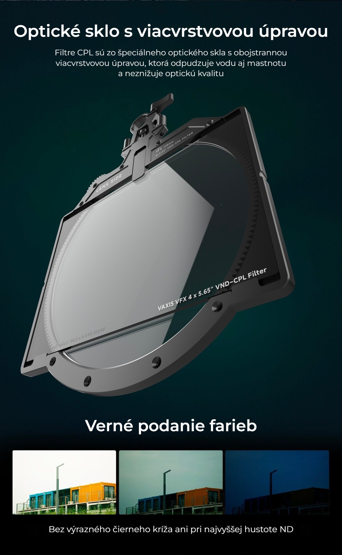 Optické sklo a verné farby