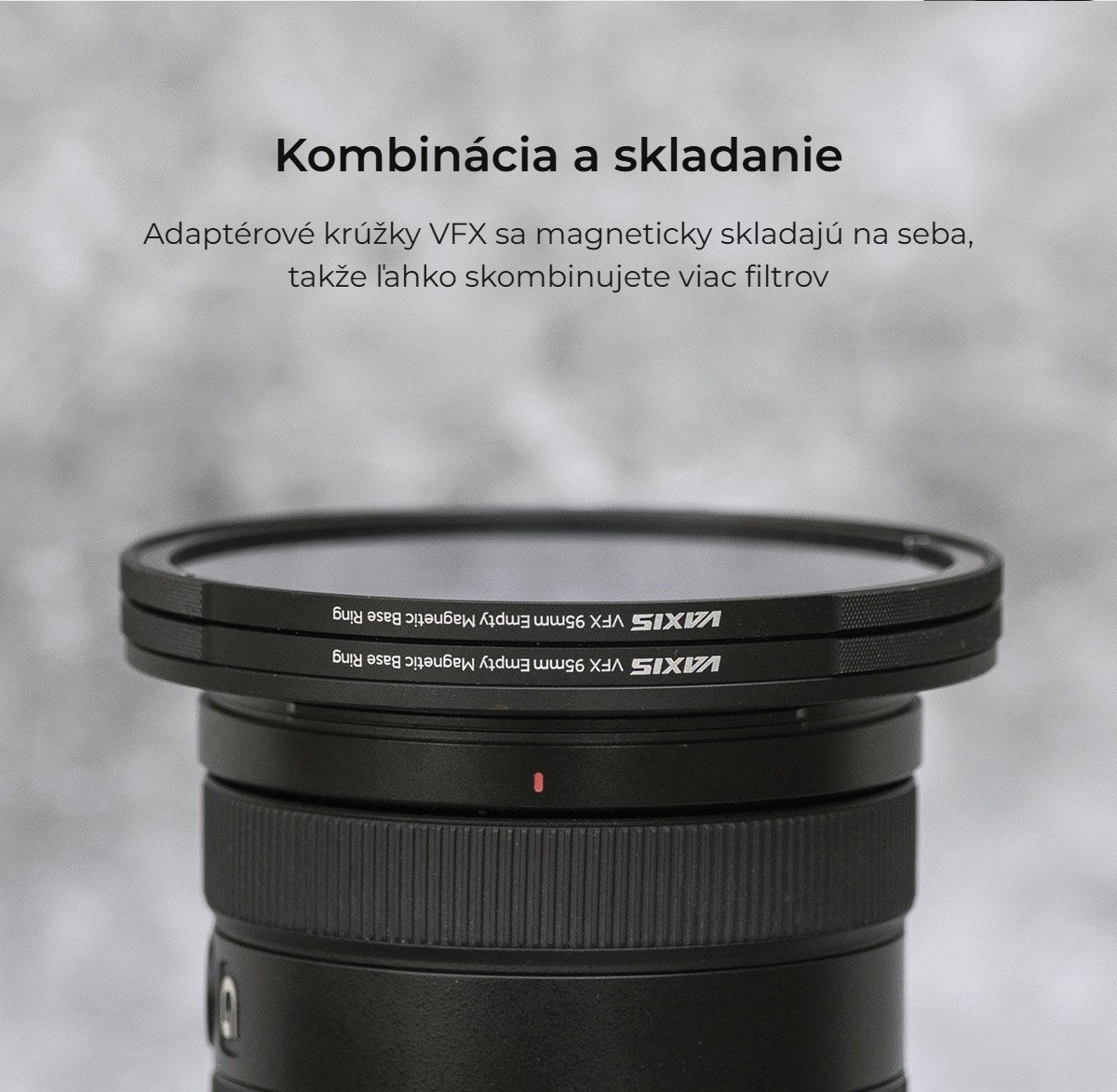 Skladanie filtrov