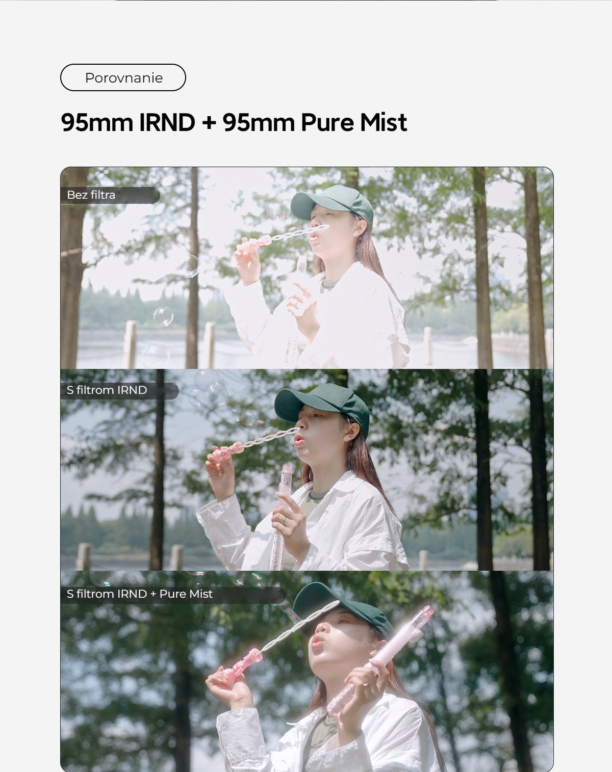Porovnanie: IRND a Pure Mist