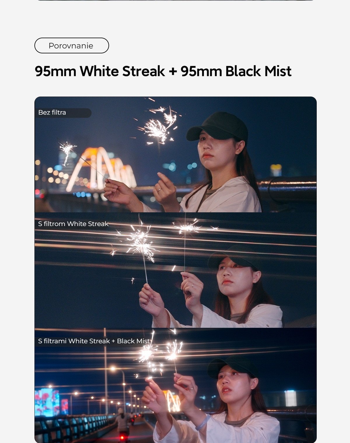 Porovnanie: White Streak a Black Mist