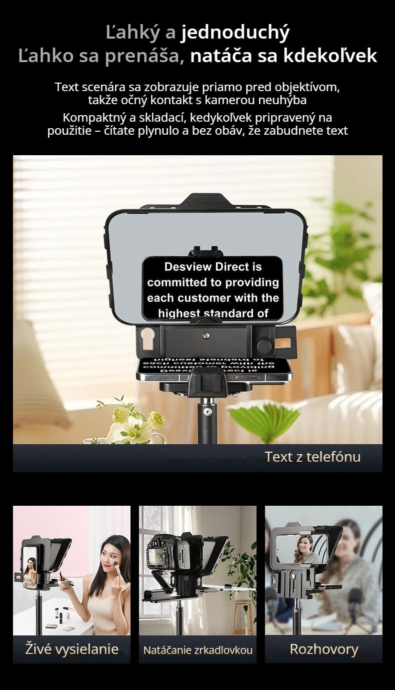 Ľahký a skladací