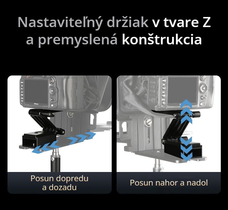 Držiak v tvare Z