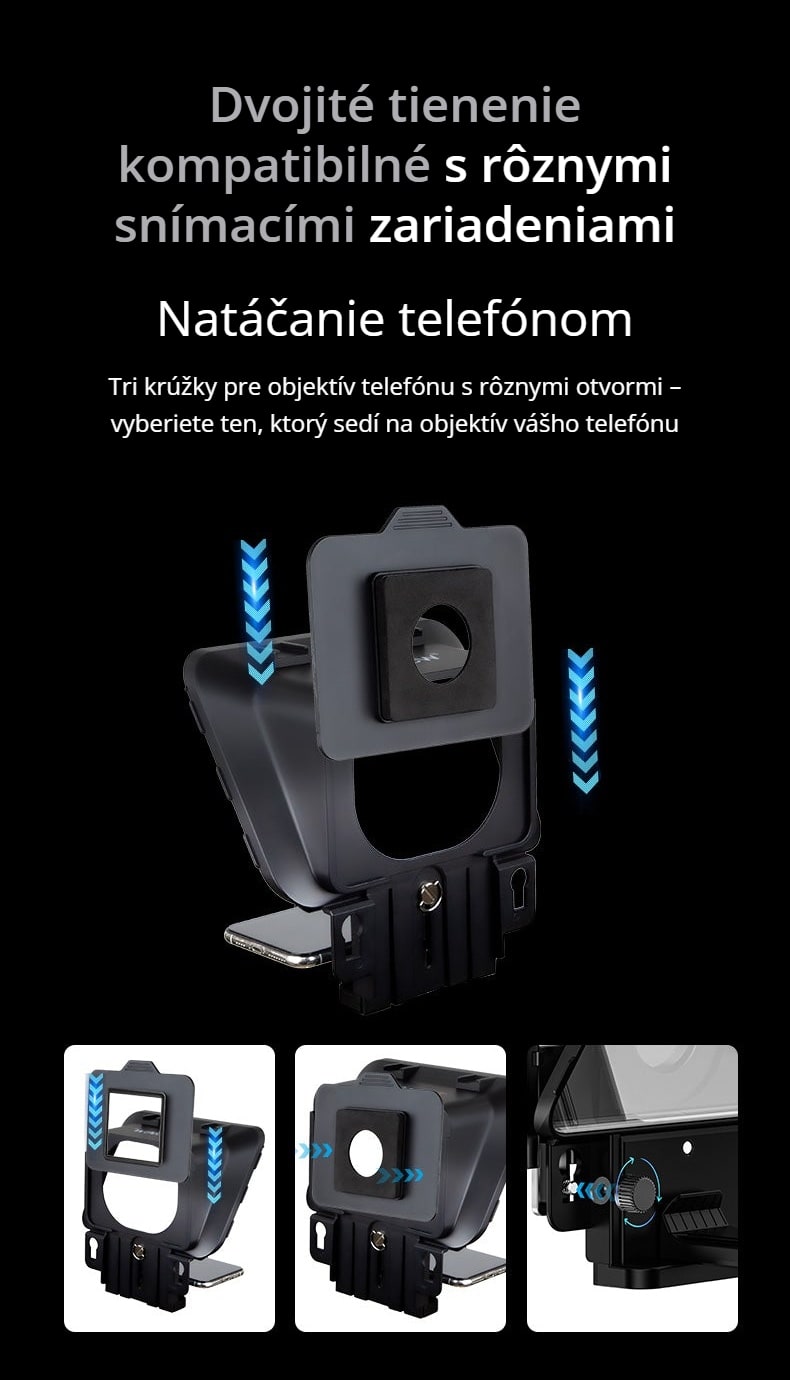 Tienenie pri natáčaní telefónom