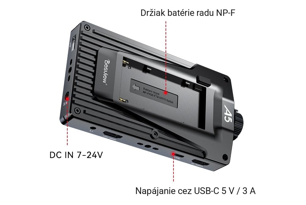 Tri spôsoby napájania na dlhé natáčanie