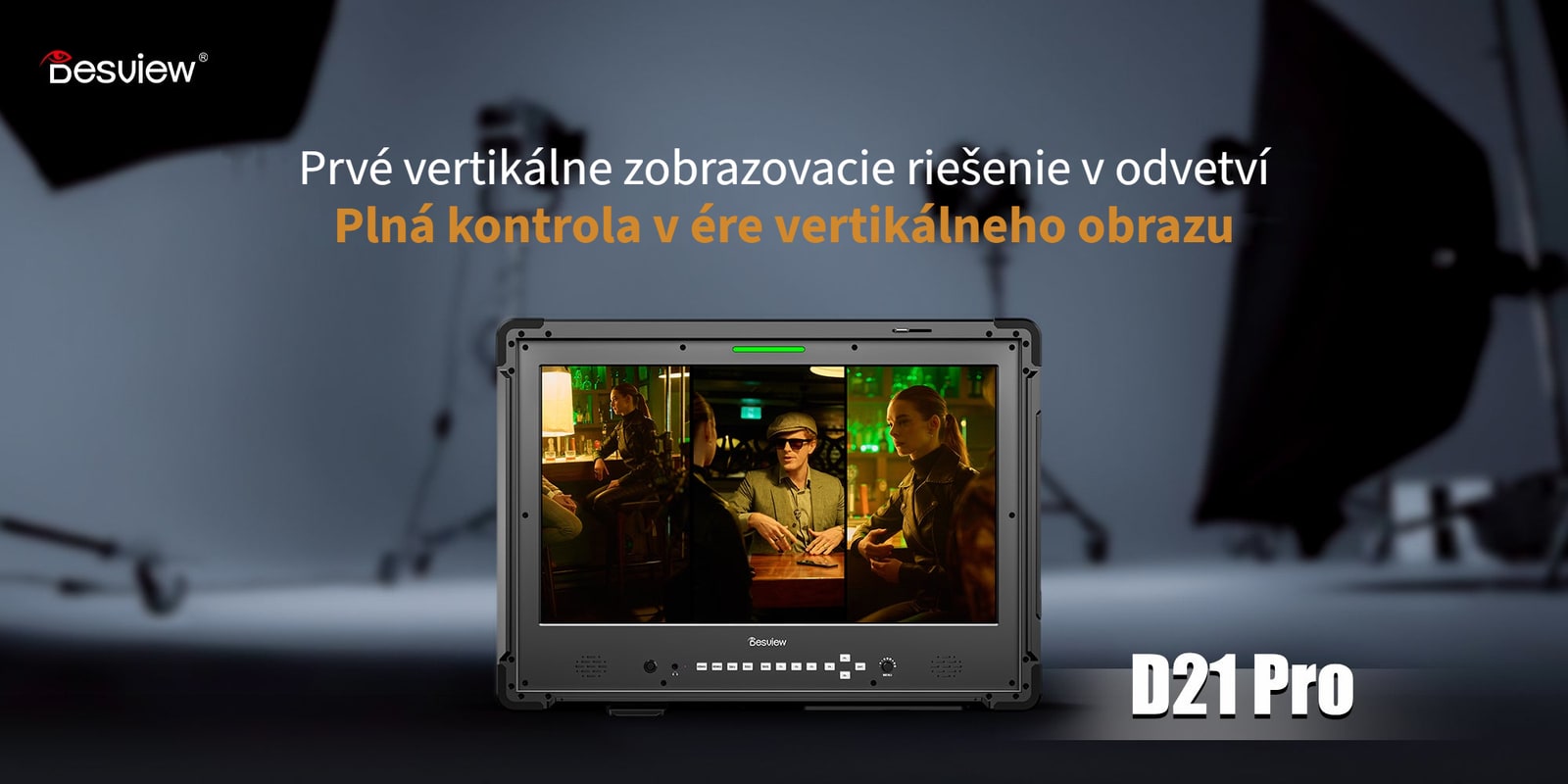 Desview D21 Pro – vysielací monitor pre éru vertikálneho obrazu