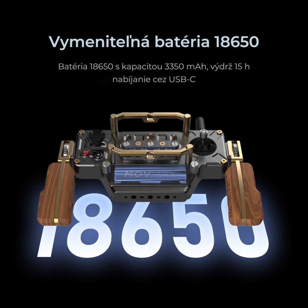 Vymeniteľná batéria 18650