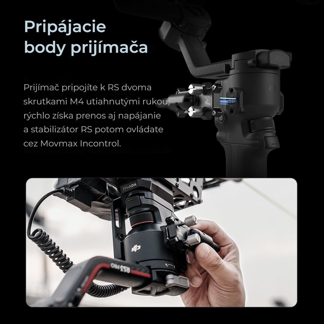Pripojenie prijímača
