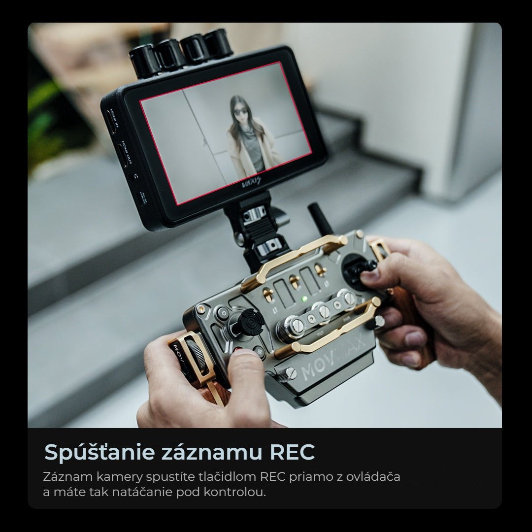 Spúšťanie záznamu REC