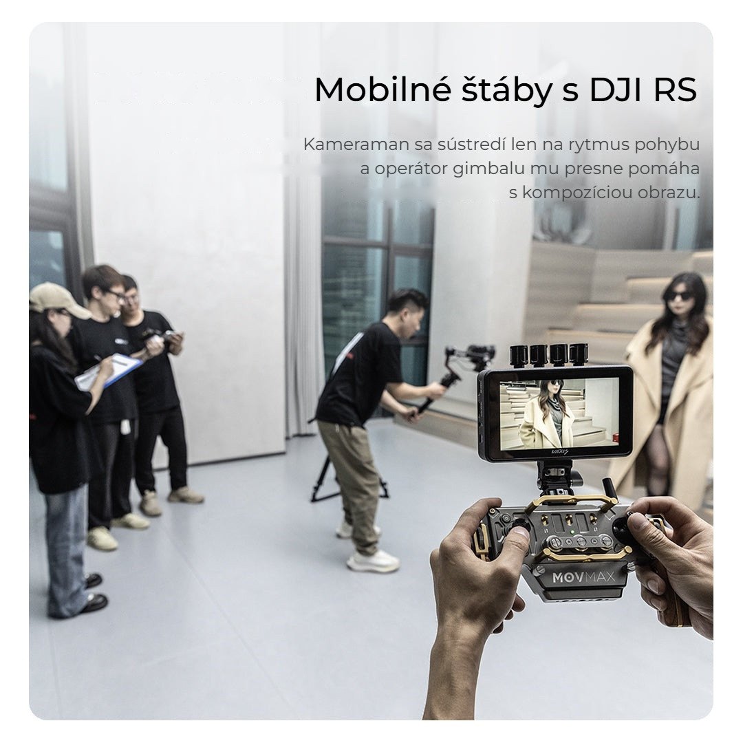 Mobilné štáby s DJI RS