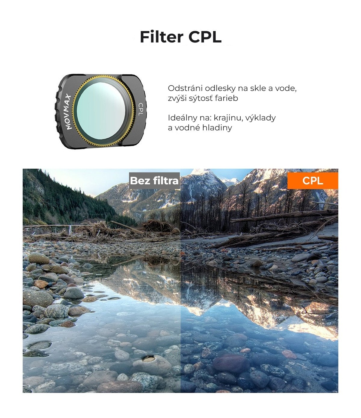 Polarizačný filter CPL