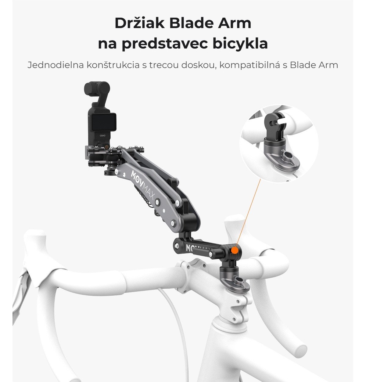 Držiak Blade Arm na predstavec bicykla