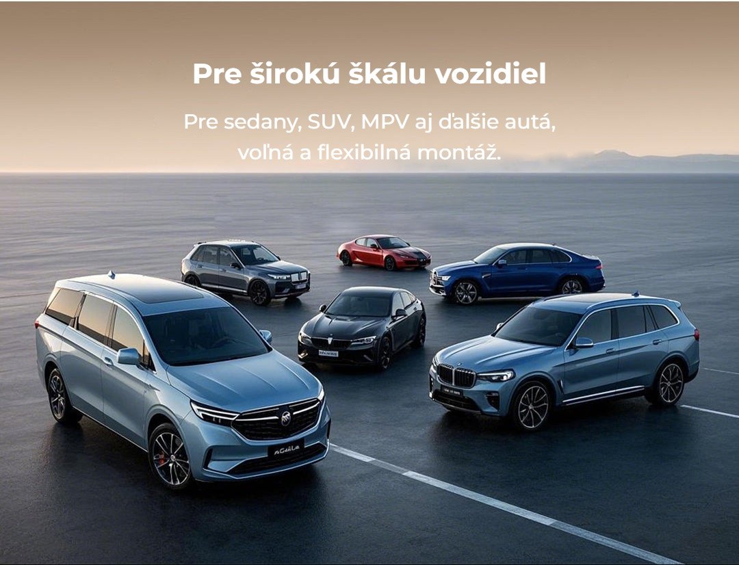 Pre širokú škálu vozidiel
