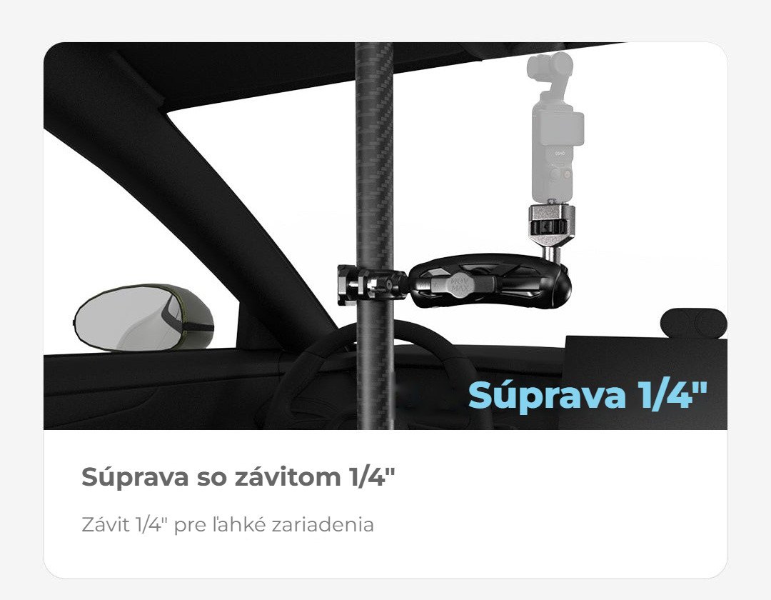 Súprava so závitom 1/4″