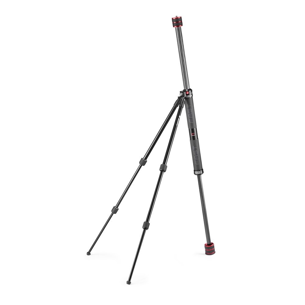 Rozložený Manfrotto Gim-Pod s voliteľným GimBoomom
