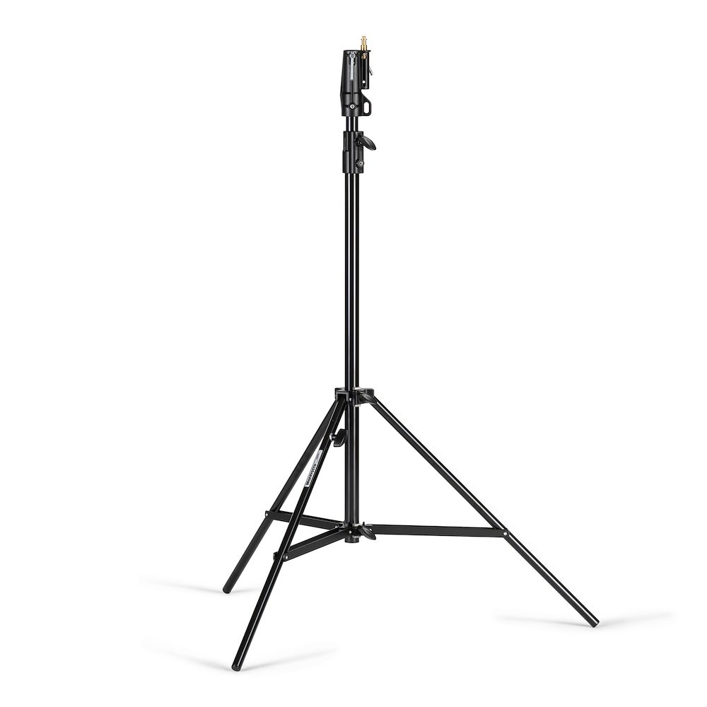 Manfrotto 008BSU, čierny pozinkovaný oceľový Cine Stand