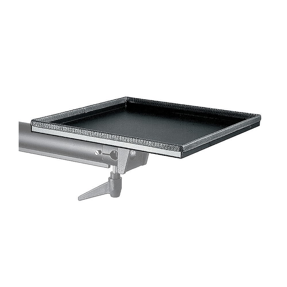 Manfrotto 844 odkladacia polička 29 × 29 cm upevnená na ramene štúdiového statívu
