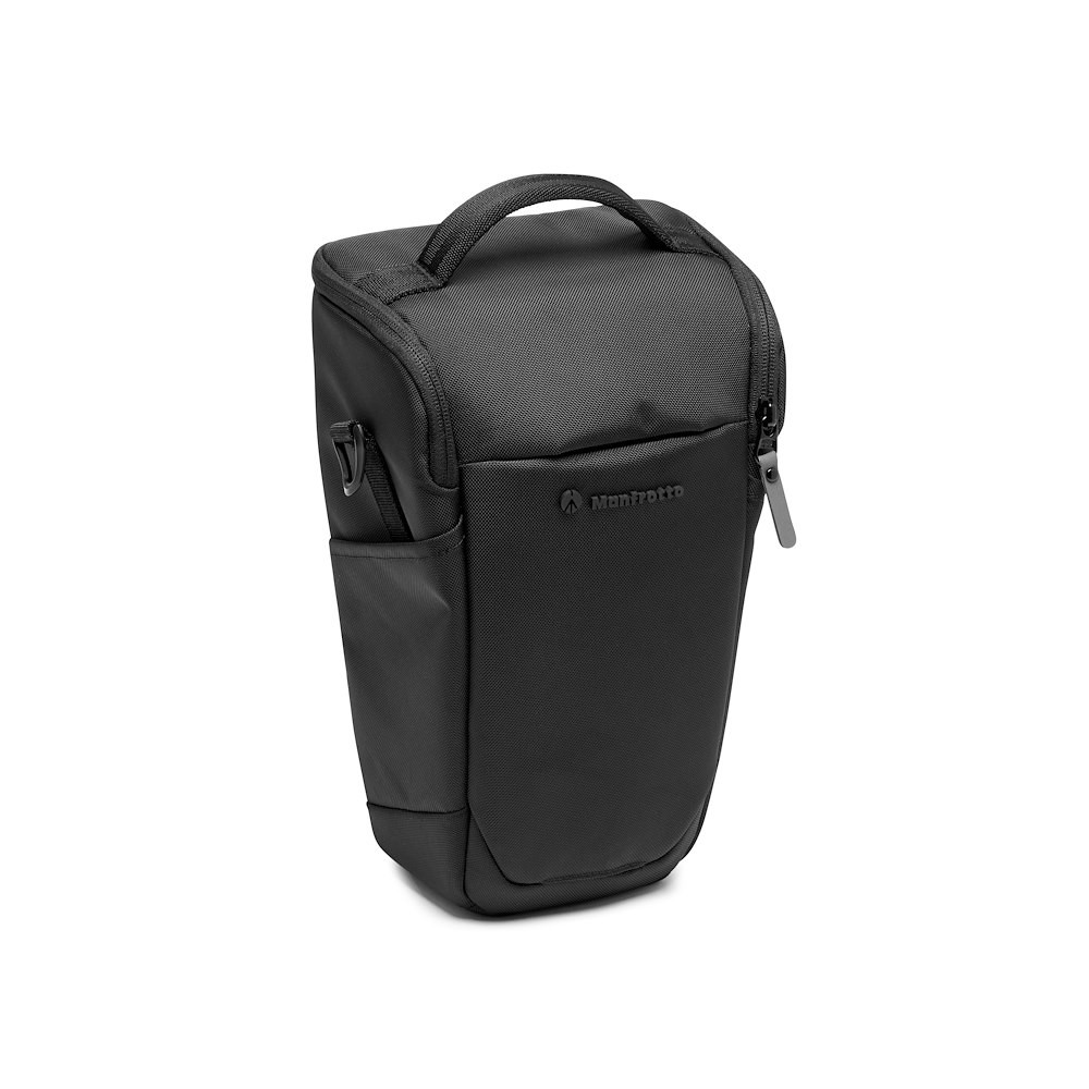 Boční pohled na Manfrotto Advanced Holster L III