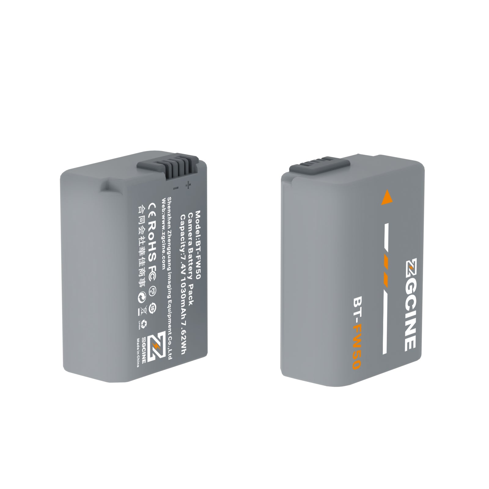 Baterie ZGCINE BT-FW50 pro Sony NP-FW50