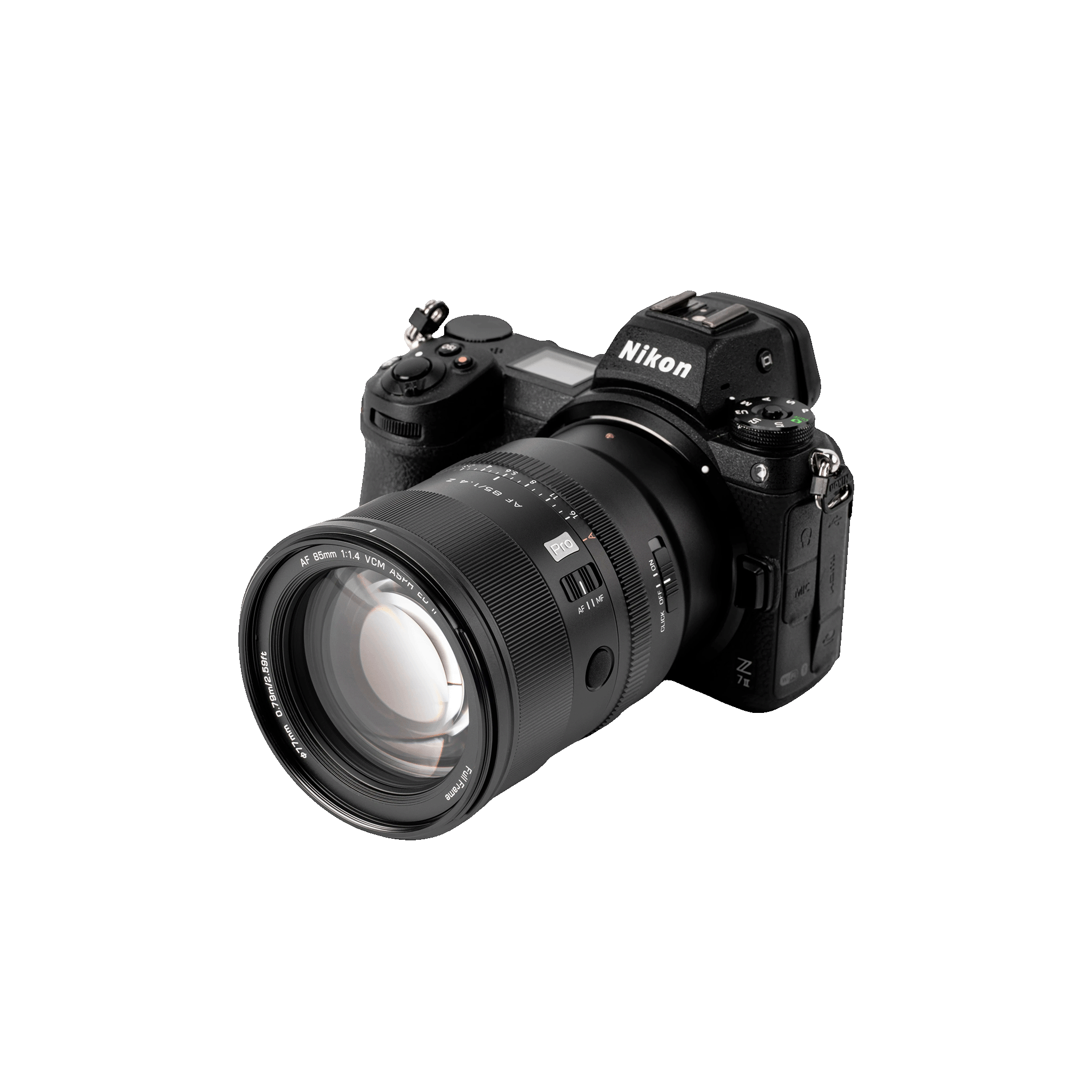 Viltrox AF 85 mm F1.4 Pro Z na fotoaparátu Nikon Z