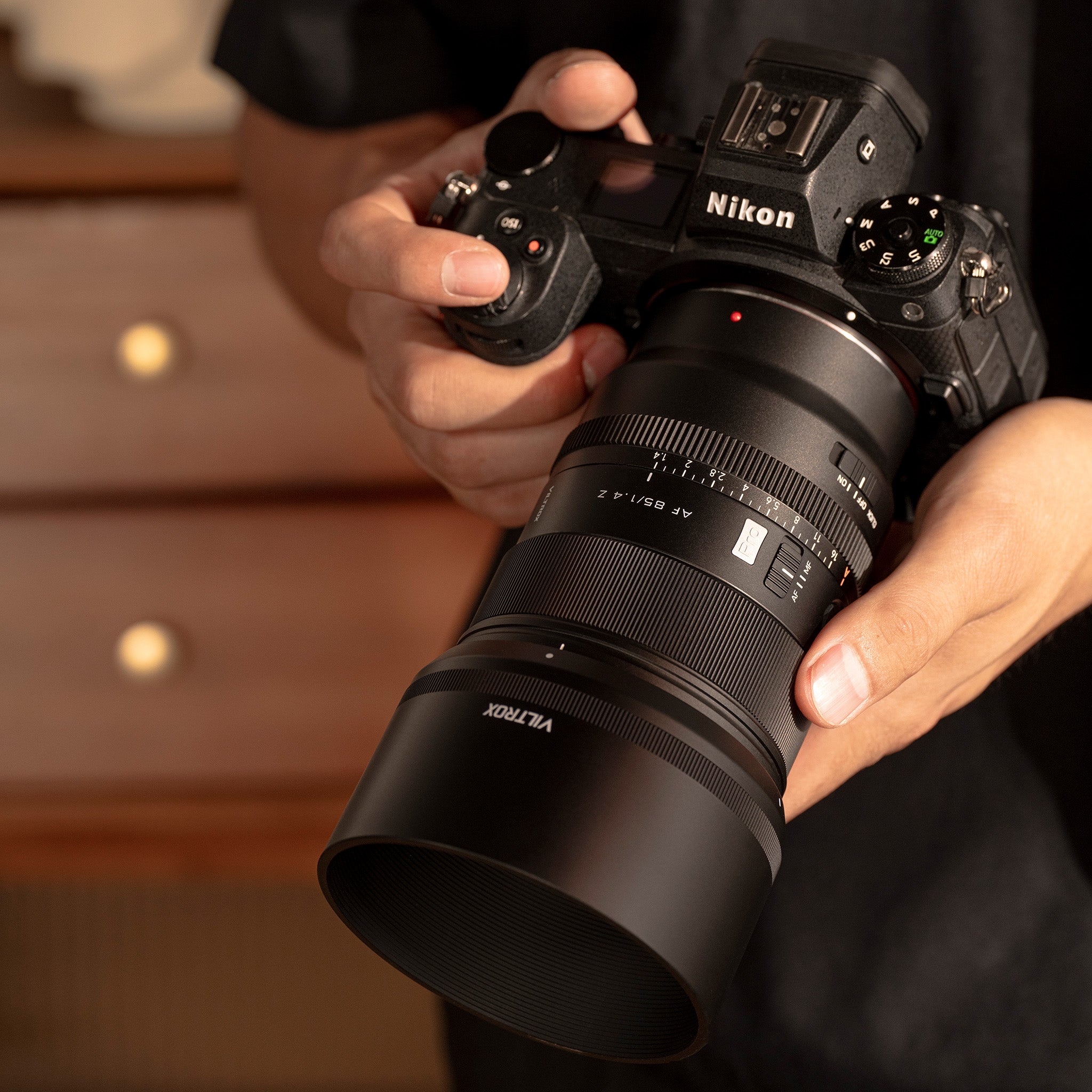 Práce s objektivem Viltrox AF 85 mm F1.4 Pro Z