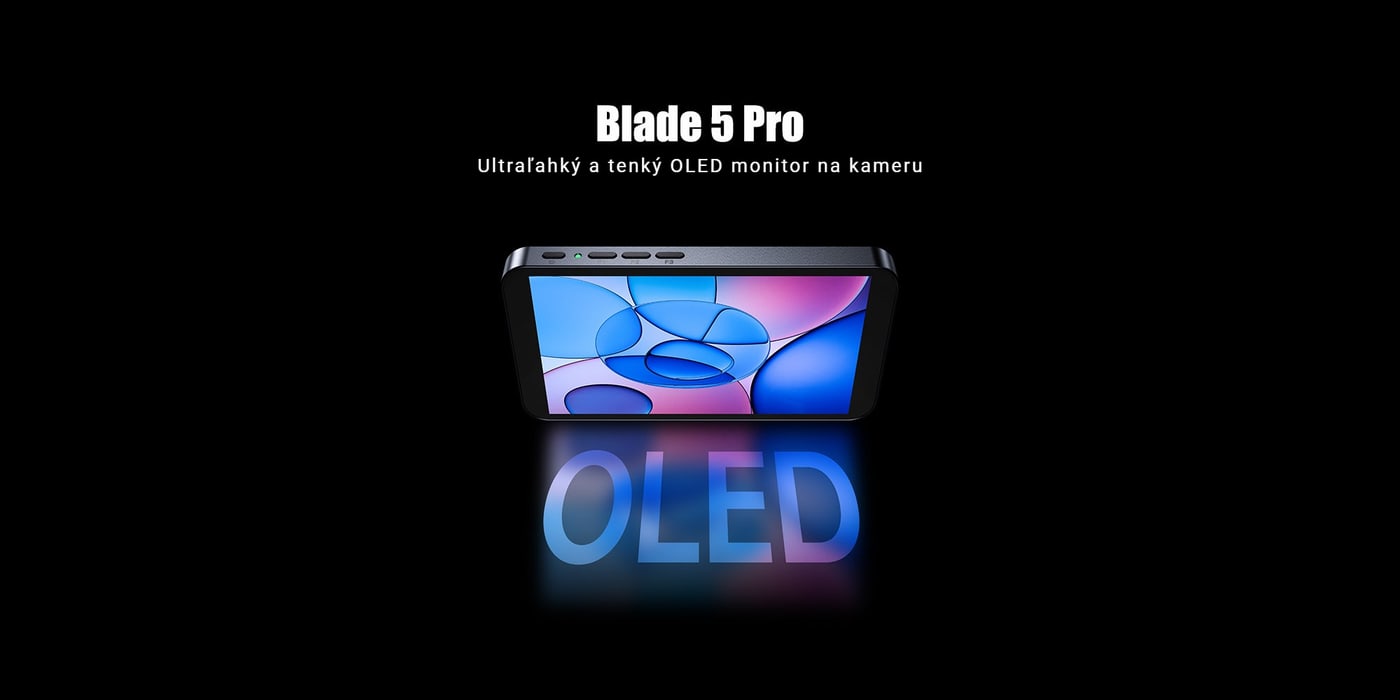 Desview Blade 5 Pro – ultraľahký a tenký OLED monitor na kameru