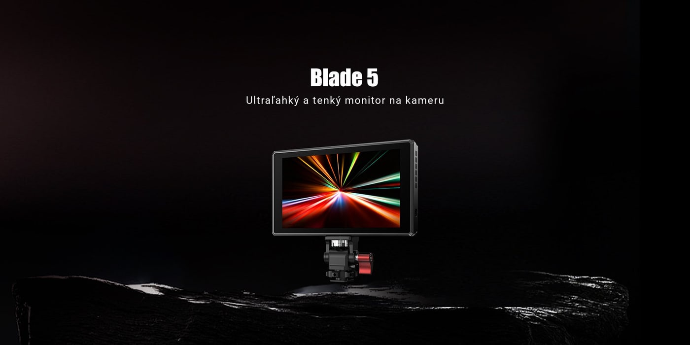 Desview Blade 5 – ultraľahký a tenký monitor na kameru