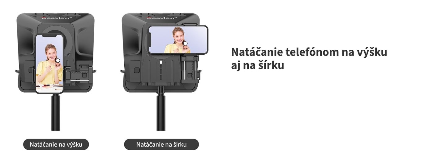 Telefón na výšku aj na šírku