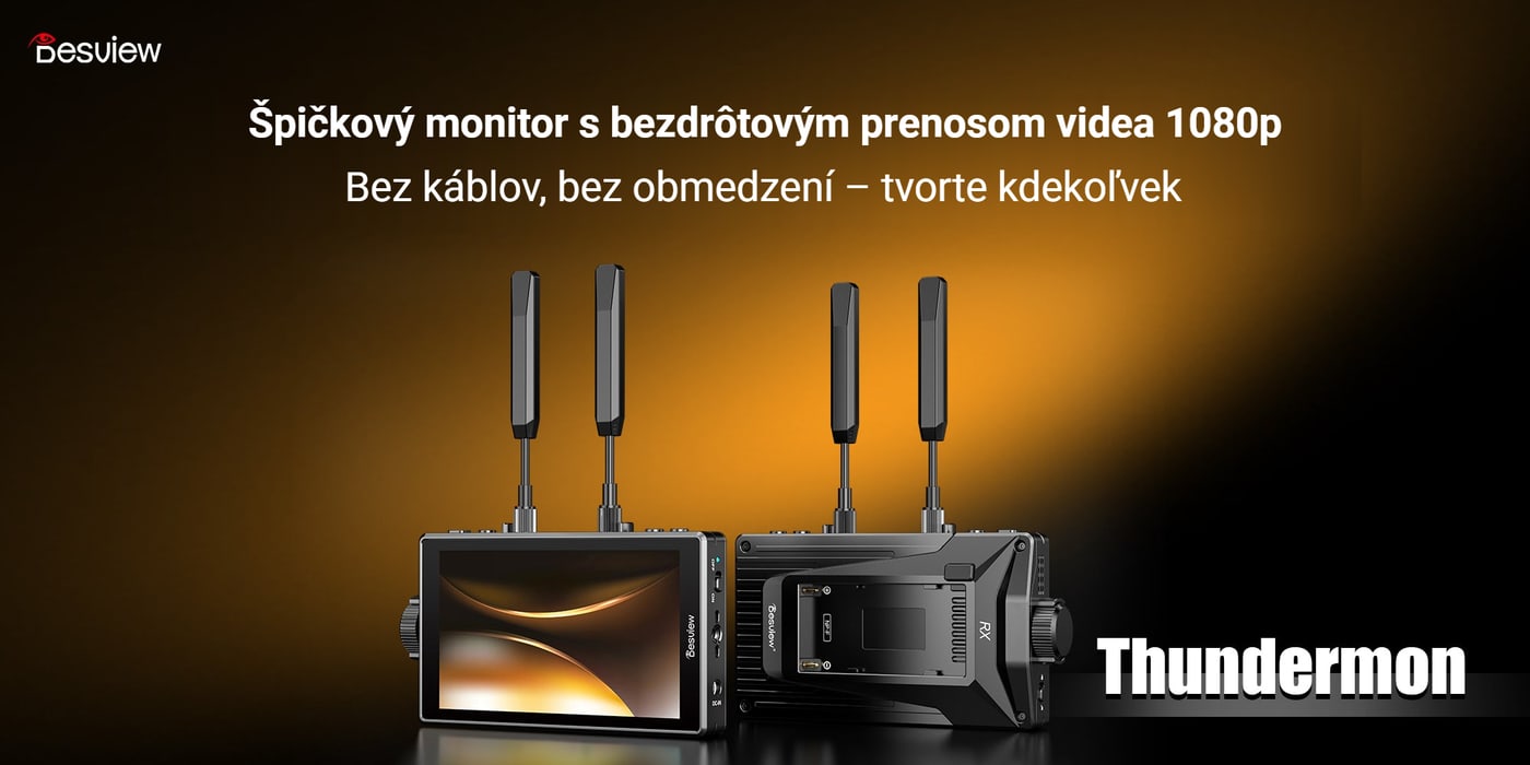 Desview Thundermon – monitor s bezdrôtovým prenosom videa 1080p