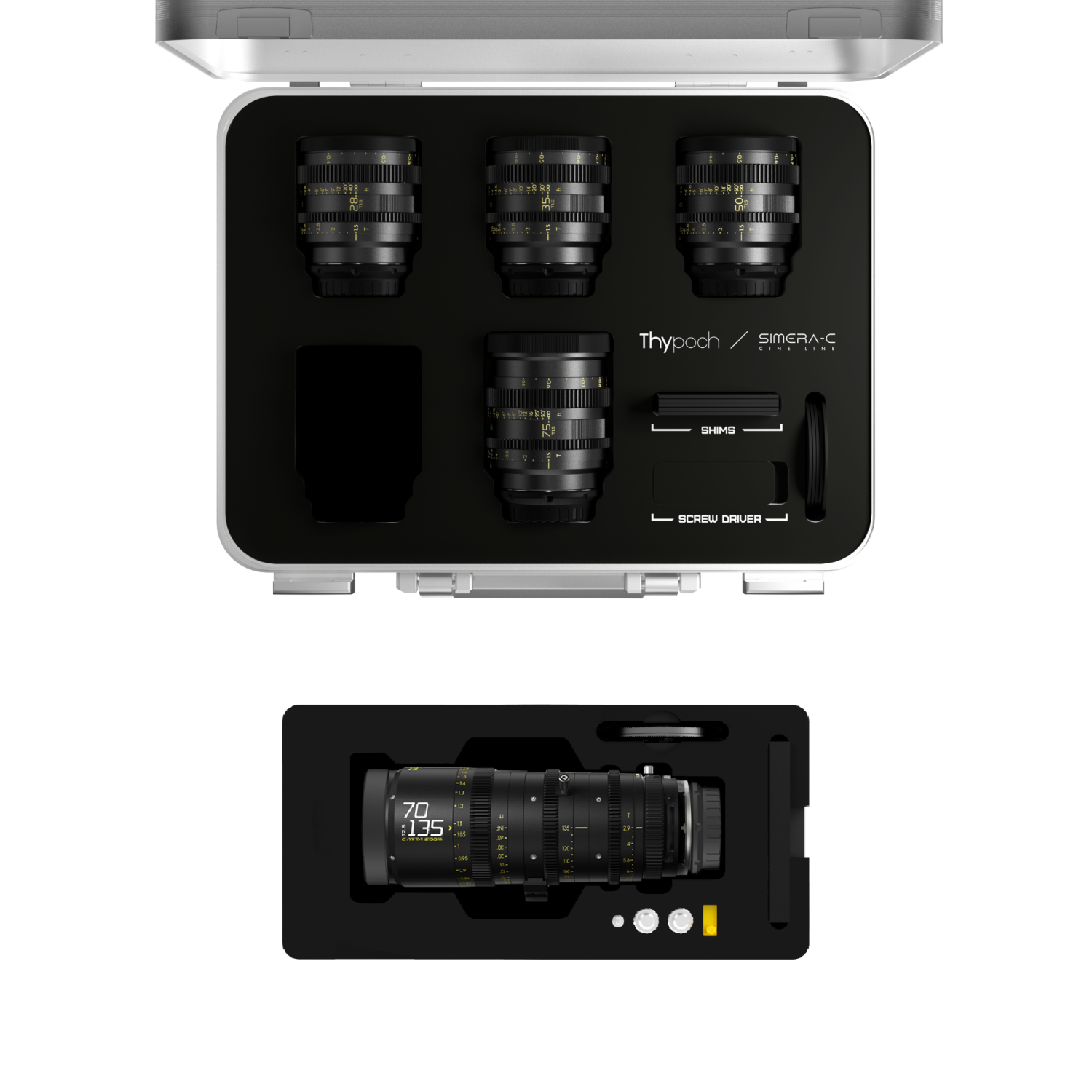 Thypoch Simera-C and DZOFILM Catta Zoom kit