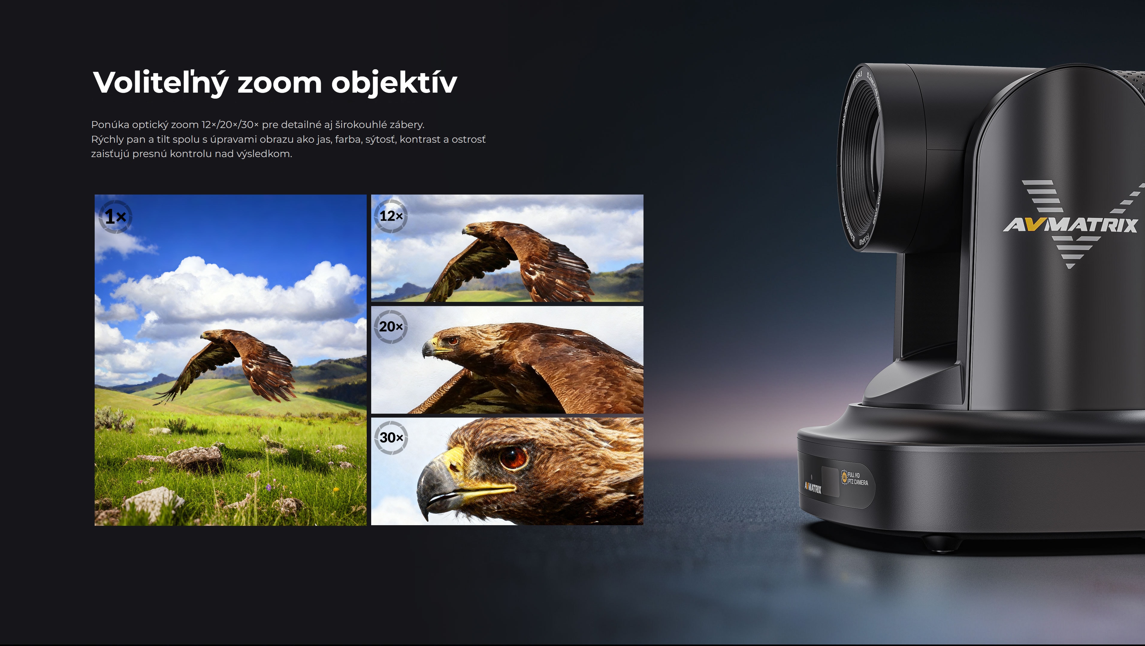AVMatrix PTZ Camera EAGLE P30A