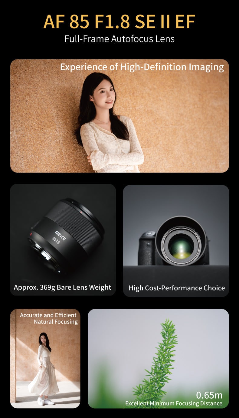EF 85mmF1.8 STM SE II