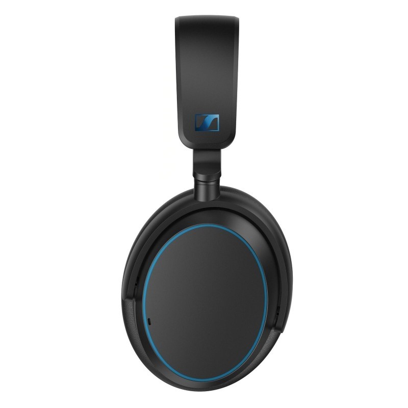 Detail sluchátek Sennheiser ACCENTUM Wireless v modrém provedení