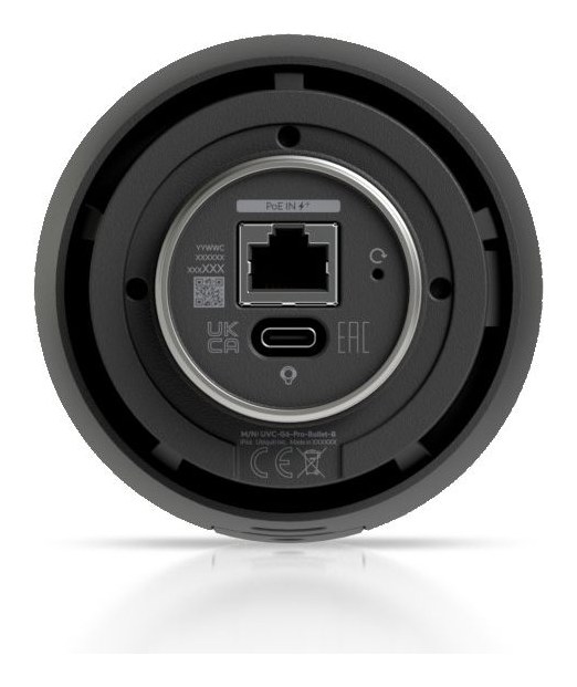 Ubiquiti UniFi Protect G6 Pro Bullet, čierna – Jeden kábel PoE+, zvuk a karta microSD