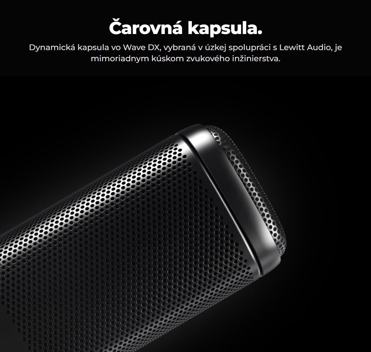 Kapsula od Lewitt Audio