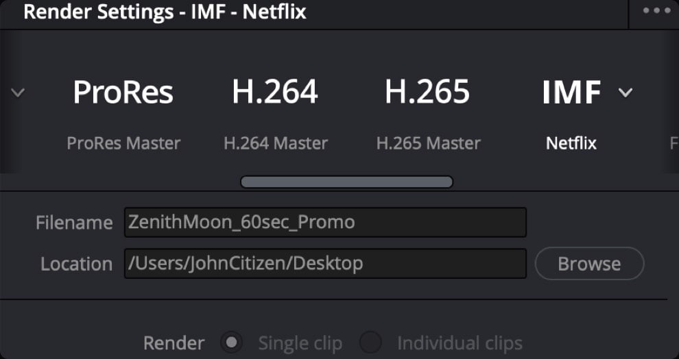 DaVinci Resolve Studio – Profesionálne formáty a doručenie