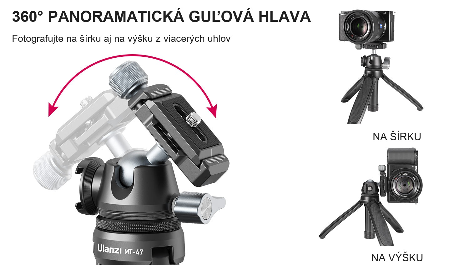 360° PANORAMATICKÁ GUĽOVÁ HLAVA