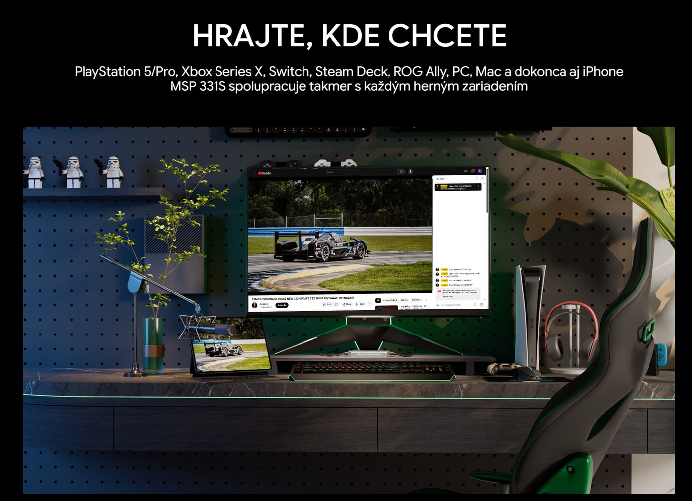 Záznam z konzol, handheldov aj počítačov