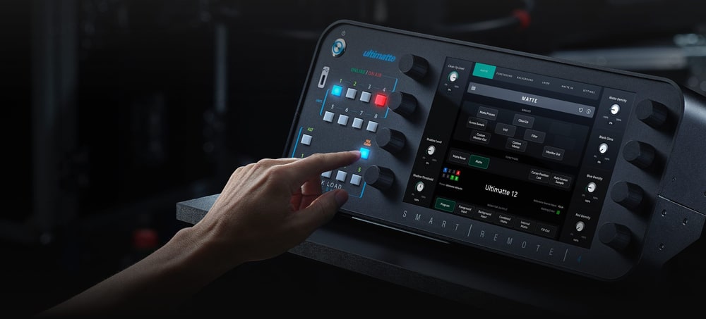 Ultimatte Smart Remote 4 G2 – Prepínanie jednotiek a predvoľby
