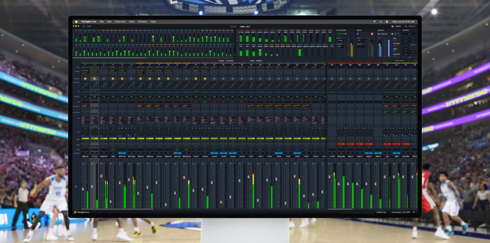 ATEM 4 M/E Constellation IP – Fairlight Live a talkback