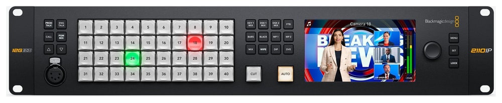 ATEM Monitoring Rack Panel 40 – Ovládanie prepínača z racku